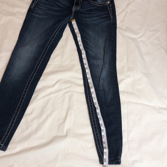 Miss Me Mid Rise Skinny Jeans Size 27 - Picture 9 of 12